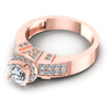0.85CT Round  Cut Diamonds Engagement Rings
