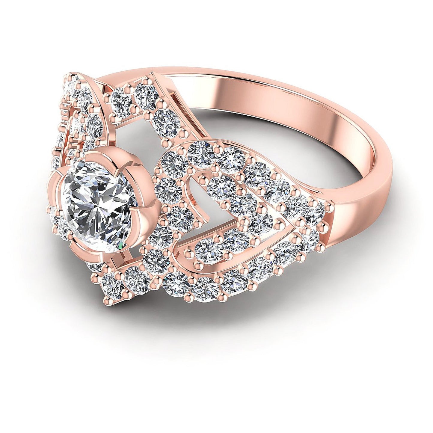 1.20CT Round Cut Diamonds Engagement Rings