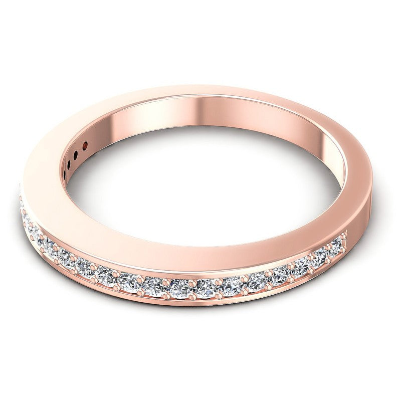 Original Round Diamonds 0.30CT Diamonds Wedding Band
