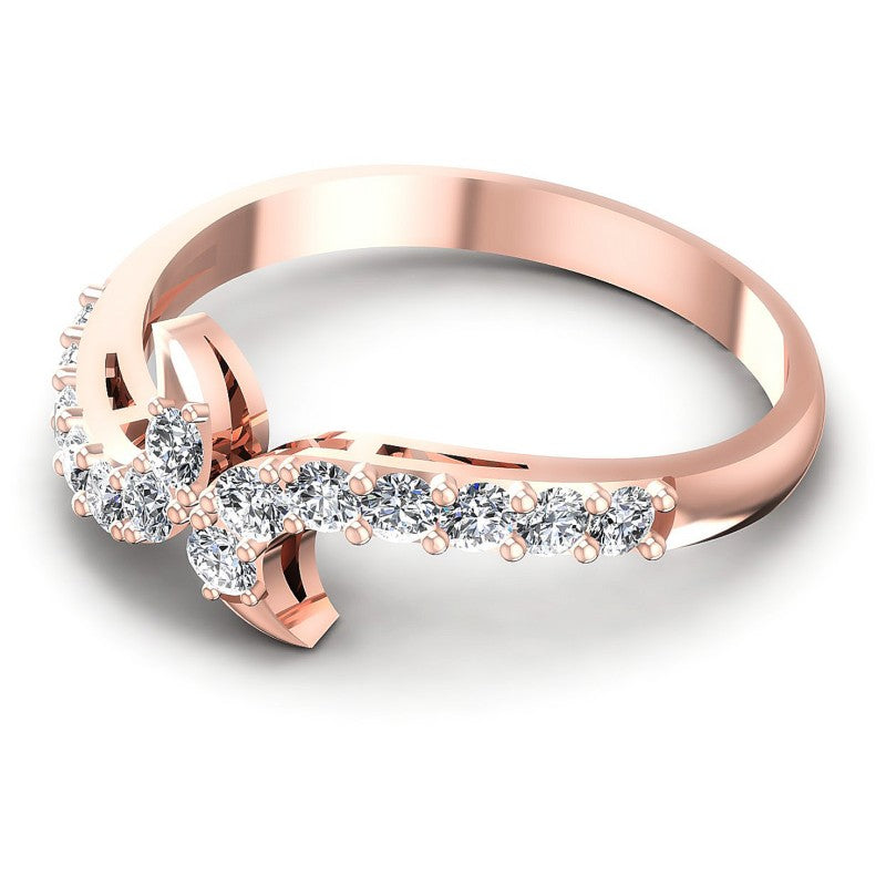Timeless Round Diamonds 0.40CT Diamonds Wedding Band
