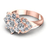 Round Diamonds 1.70CT Fashion Ring in 18KT Rose Gold