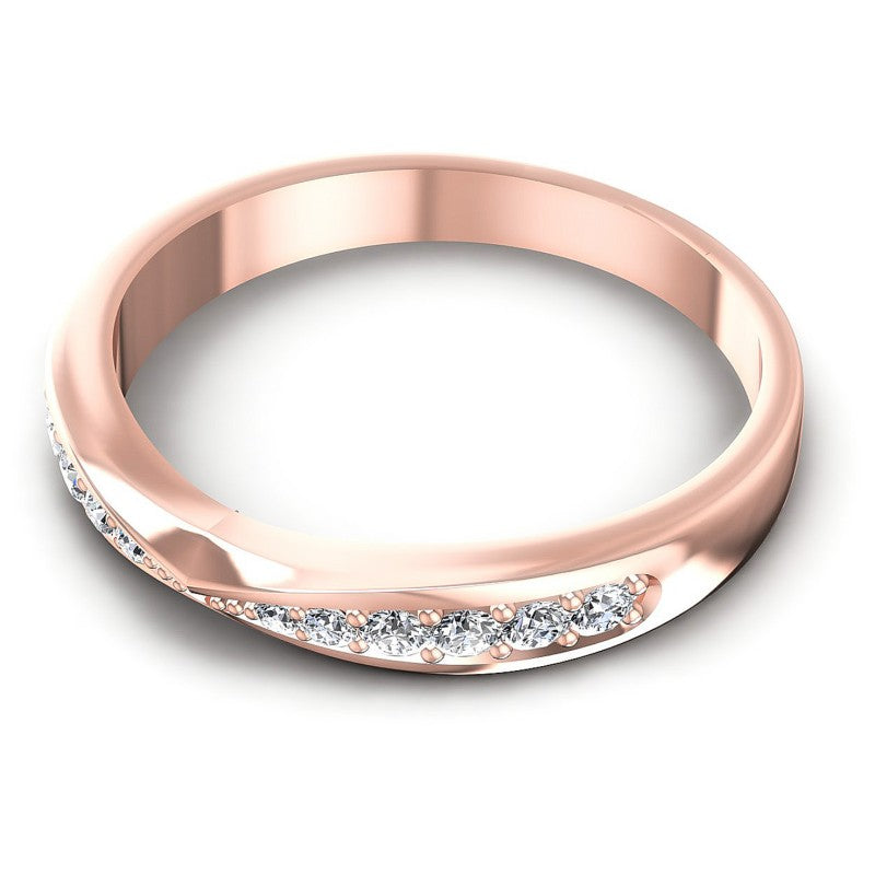 Stunning Round Diamonds 0.30CT Diamonds Wedding Band
