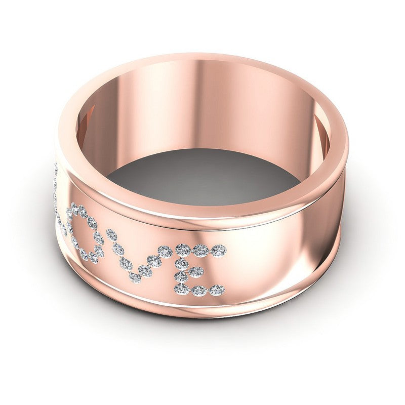 Superb Round Diamonds 0.20CT Diamonds Wedding Band