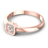 Round Diamonds 0.20CT Fashion Ring in 18KT Rose Gold