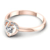 Round Diamonds 0.35CT Fashion Ring in 18KT Rose Gold