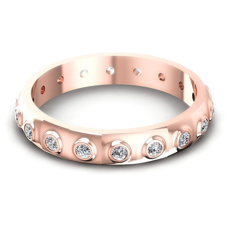 Timeless Round Diamonds 0.25CT Eternity Ring