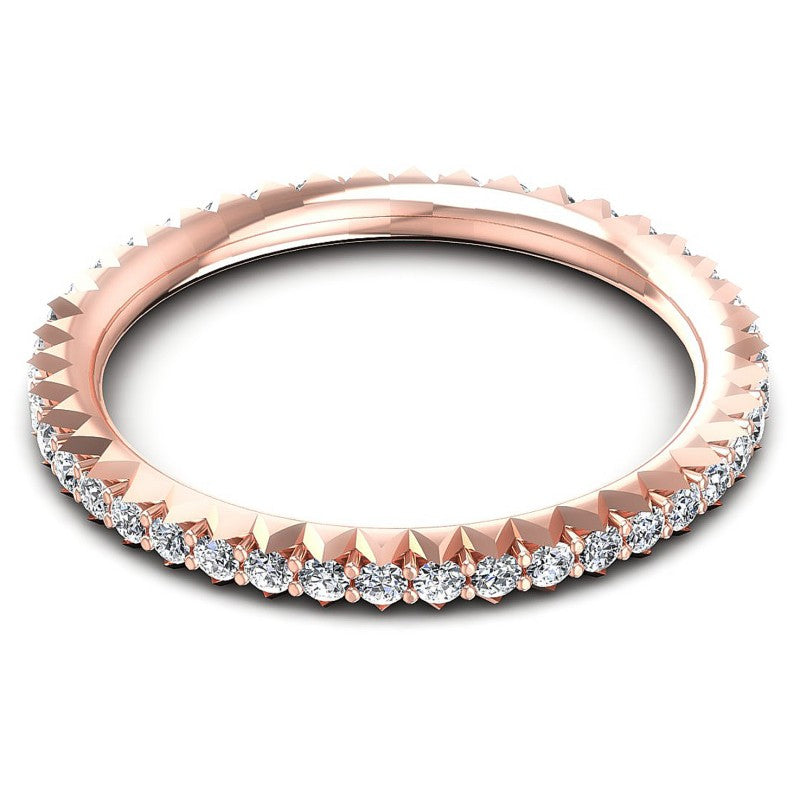 Timeless Round Diamonds 0.35CT Eternity Ring