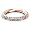 Round Diamonds 0.50CT Eternity Ring in 18KT Rose Gold
