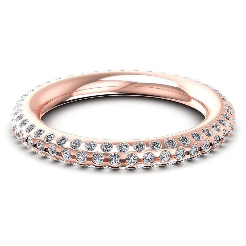 Magnificent Round Diamonds 0.50CT Eternity Ring