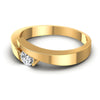 Round Diamonds 0.35CT Solitaire Ring in 14KT Rose Gold