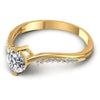 0.45CT Round  Cut Diamonds Engagement Rings