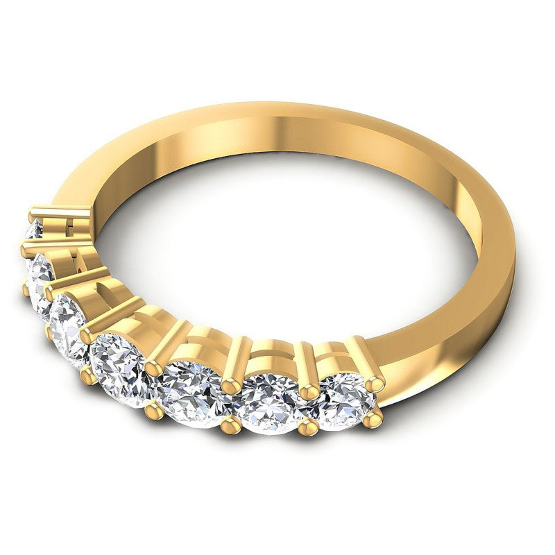 Stunning Round Diamonds 0.90CT Diamonds Wedding Band