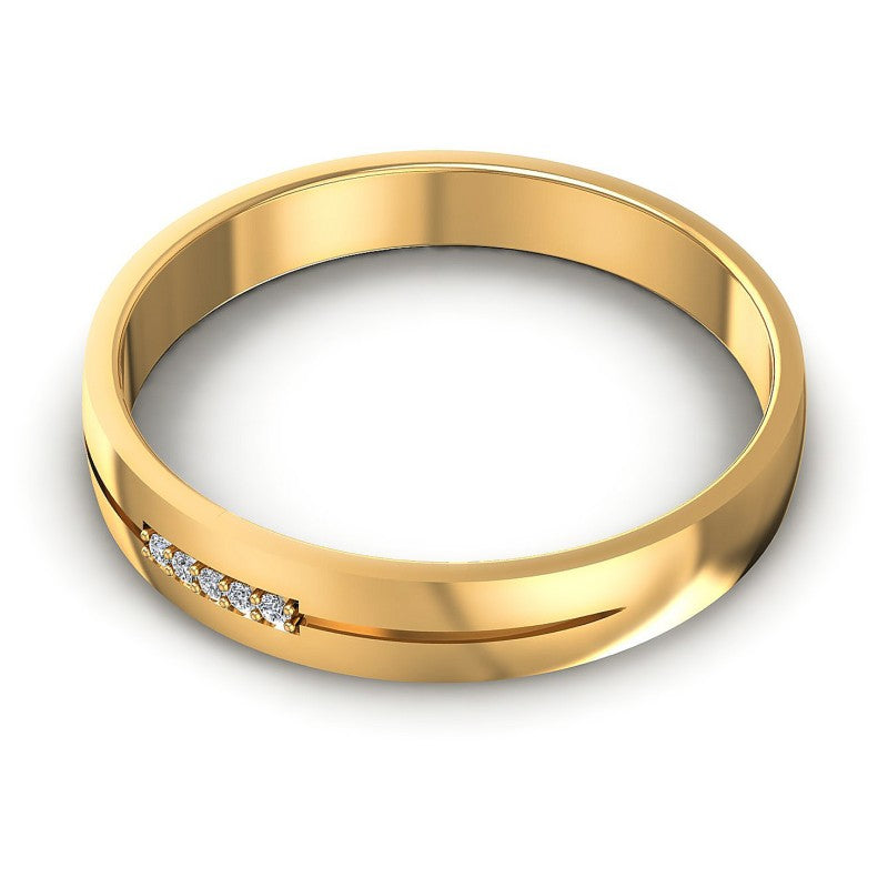 Timeless Round Diamonds 0.05CT Diamonds Wedding Band