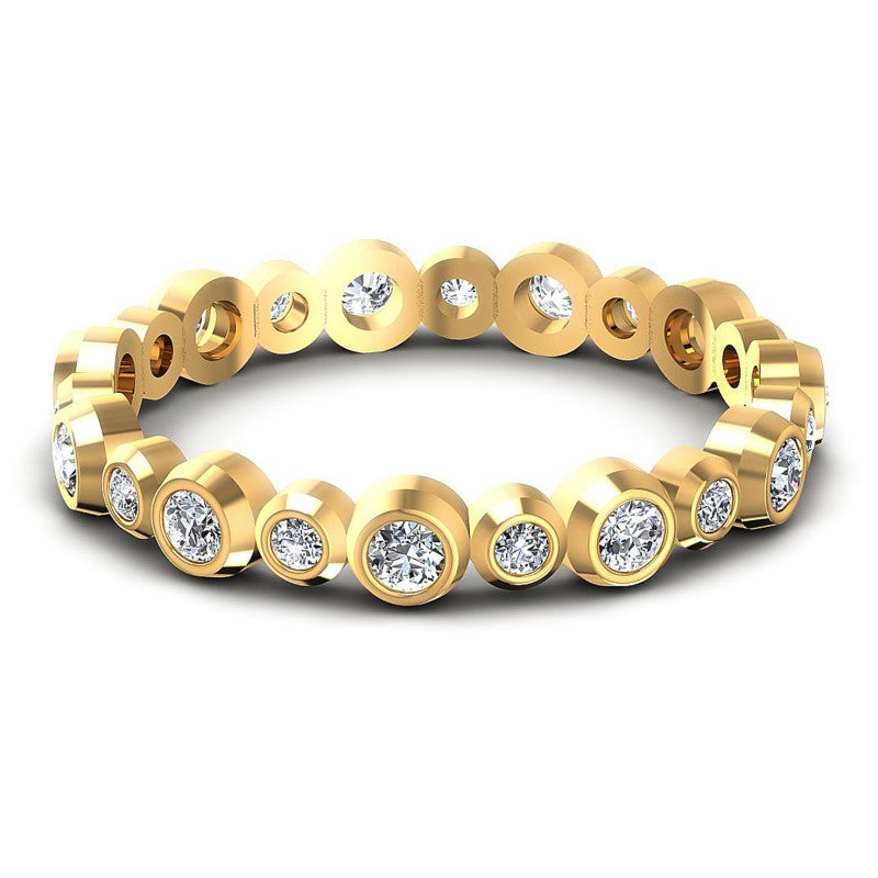 Superb Round Diamonds 0.35CT Eternity Ring