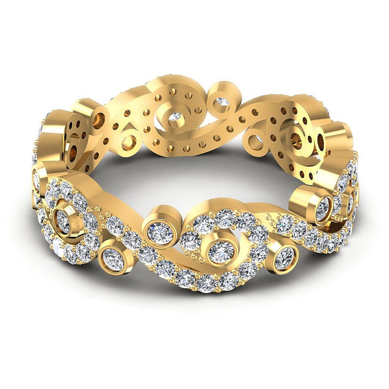 Superb Round Diamonds 0.80CT Eternity Ring