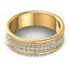 Round Diamonds 2.10CT Eternity Ring in 14KT Rose Gold