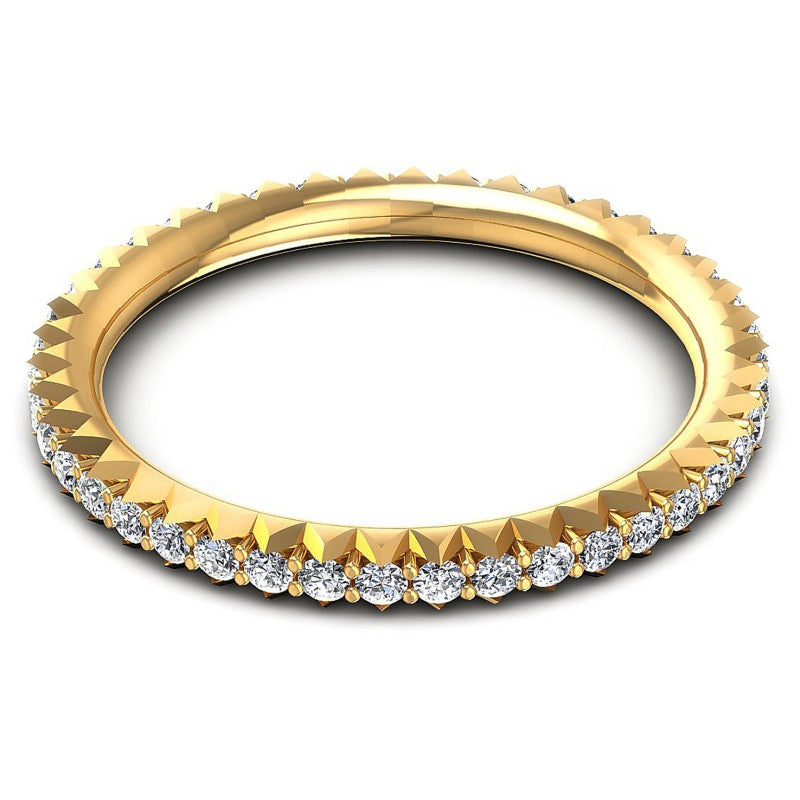 Round Diamonds 0.35CT Eternity Ring in 14KT Rose Gold