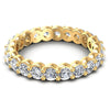 Round Diamonds 3.10CT Eternity Ring in 14KT Rose Gold