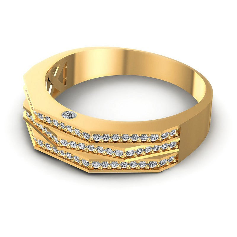 Magnificent Round Diamonds 0.45CT Diamonds Wedding Band