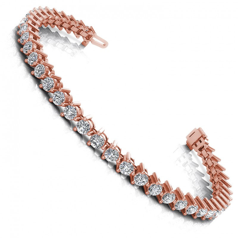 Round Diamonds 2.00CT Tennis Bracelet in 18KT White Gold