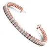 Princess Diamonds 8.50CT Designer Diamond Bracelet in 18KT White Gold