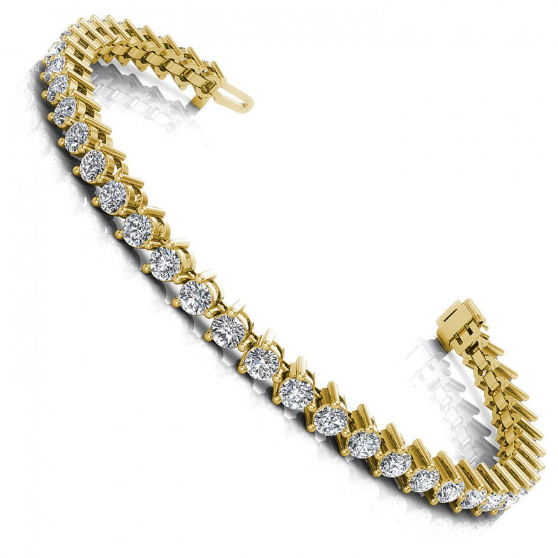 Round Diamonds 2.00CT Tennis Bracelet in 14KT White Gold