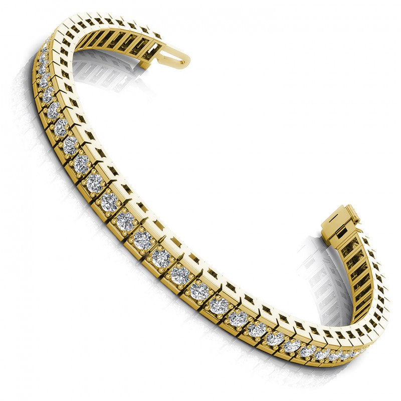 Round Diamonds 2.00CT Tennis Bracelet in 14KT White Gold