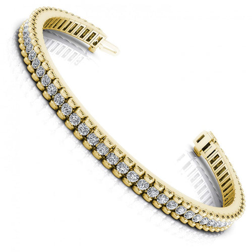 Round Diamonds 2.50CT Tennis Bracelet in 14KT White Gold