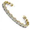 Round Diamonds 5.50CT Vintage Bracelet in 14KT White Gold