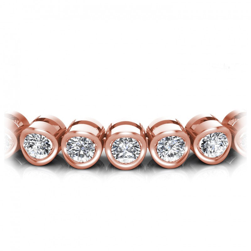 Round Diamonds 1.00CT Tennis Bracelet in 14KT Yellow Gold