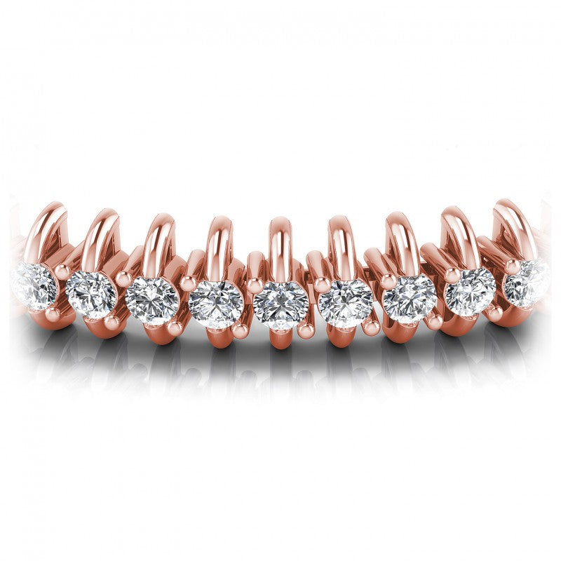 Round Diamonds 2.00CT Tennis Bracelet in 18KT Yellow Gold
