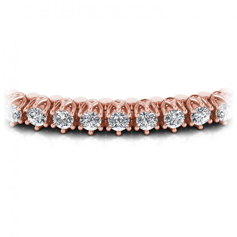 Round Diamonds 2.00CT Tennis Bracelet in 18KT Yellow Gold