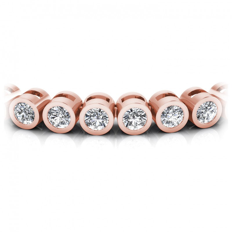 Round Diamonds 1.00CT Tennis Bracelet in 18KT Yellow Gold