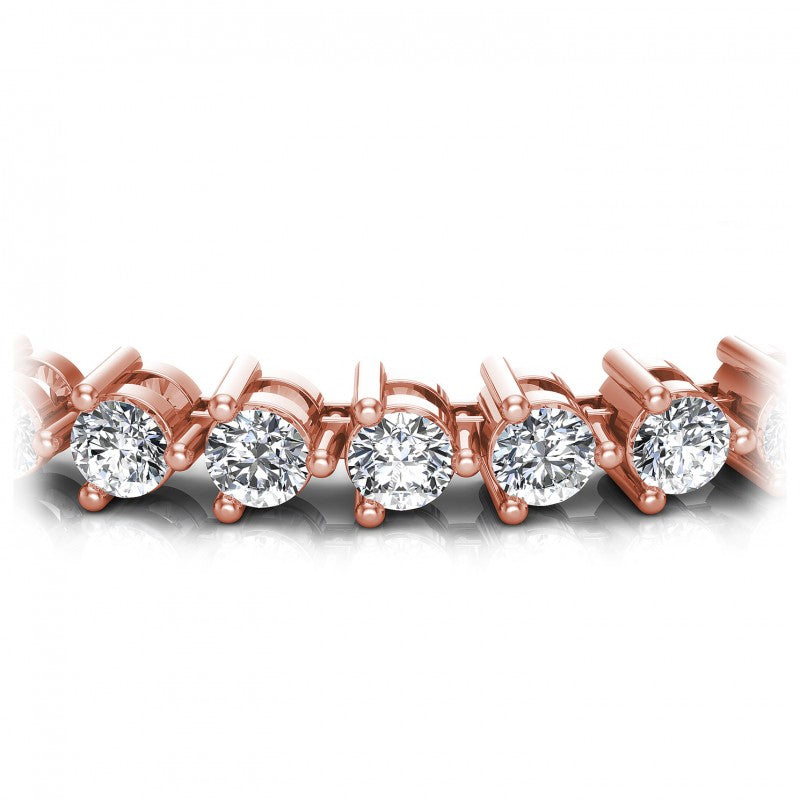 Round Diamonds 2.00CT Tennis Bracelet in 18KT Yellow Gold