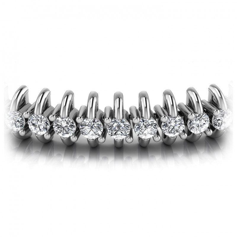 Round Diamonds 2.00CT Tennis Bracelet in 14KT Yellow Gold