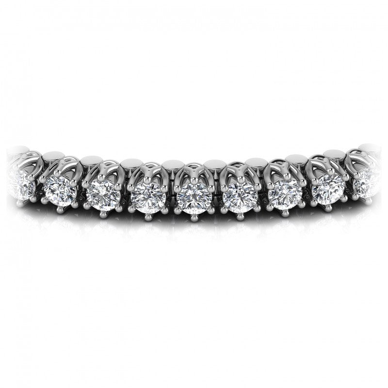 Round Diamonds 2.00CT Tennis Bracelet in 14KT Yellow Gold