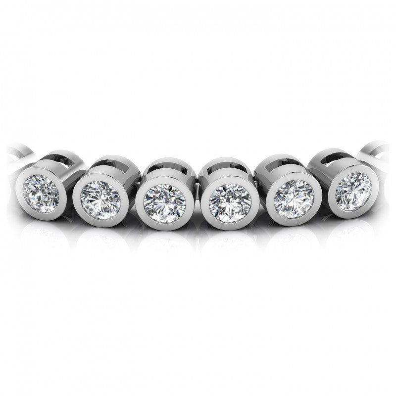 Round Diamonds 1.00CT Tennis Bracelet in 14KT Yellow Gold