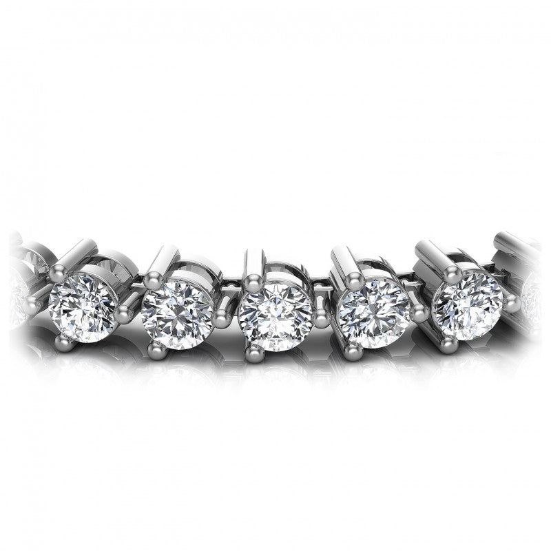 Round Diamonds 2.00CT Tennis Bracelet in 14KT Yellow Gold