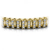 Round Cut Diamonds Designer Diamond Bracelet in 14KT Yellow Gold