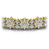 Round Cut Diamonds Vintage Bracelet in 14KT Yellow Gold