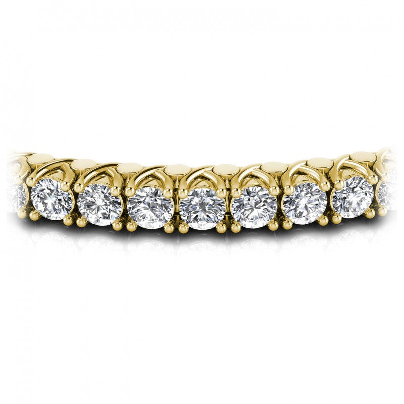 Round Diamonds 1.00CT Tennis Bracelet in 14KT Yellow Gold