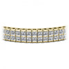Princess Diamonds 8.50CT Designer Diamond Bracelet in 14KT Yellow Gold