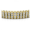 Round Diamonds 3.50CT Designer Diamond Bracelet in 14KT Yellow Gold