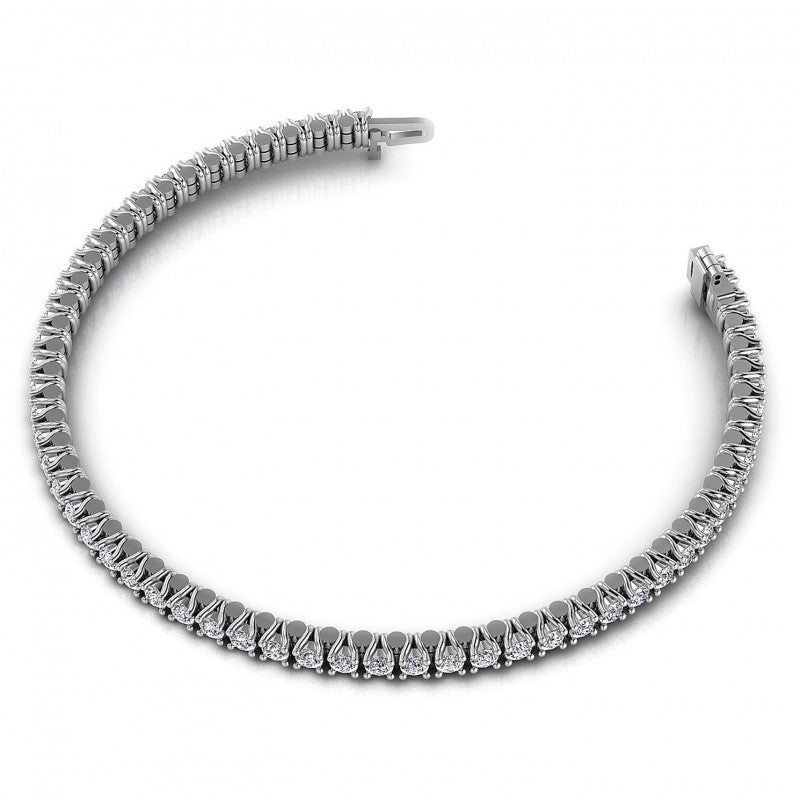 Round Diamonds 2.00CT Tennis Bracelet in 14KT Rose Gold