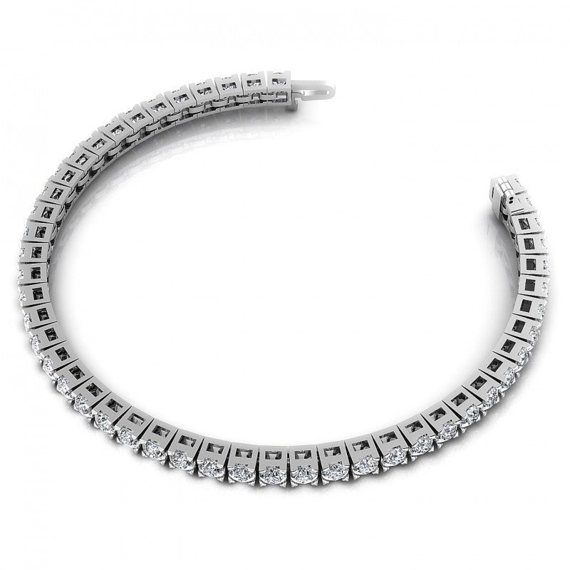 Round Diamonds 2.00CT Tennis Bracelet in 14KT Rose Gold