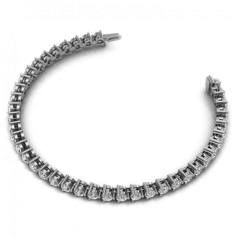 Round Diamonds 2.00CT Tennis Bracelet in 14KT Rose Gold