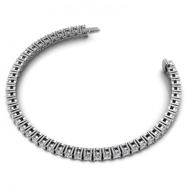 Round Diamonds 2.00CT Tennis Bracelet in 14KT Rose Gold