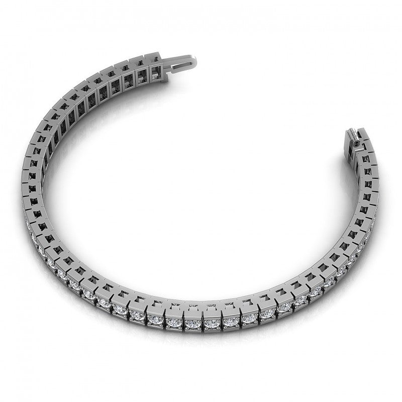 Round Diamonds 2.00CT Tennis Bracelet in 14KT Rose Gold