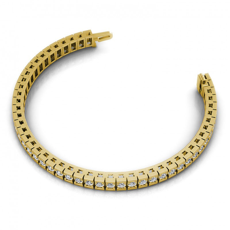 Round Diamonds 2.00CT Tennis Bracelet in 14KT Rose Gold