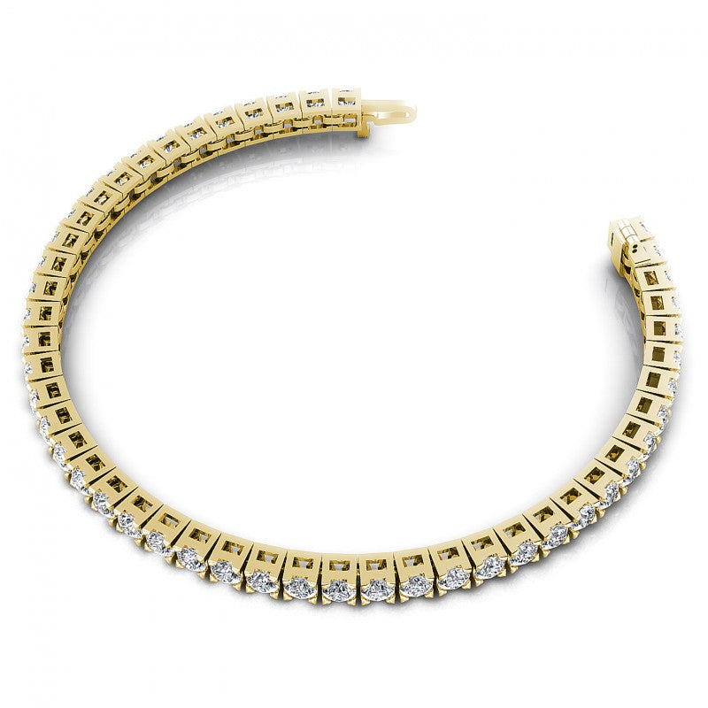 Round Diamonds 2.00CT Tennis Bracelet in 14KT Rose Gold